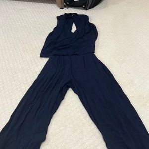 Madewell open back jumpsuit size extra small